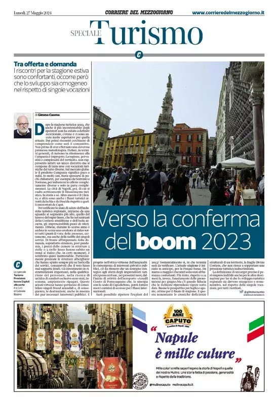 Prima-pagina-corriere del mezzogiorno-del-2024-05-27